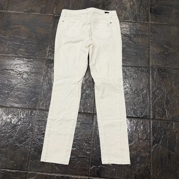 Jessica Simpson Women's Cream White Skinny Jeans Stretch Denim Size 30 - Picture 3 of 11